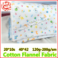baby cotton stretch flannel fabric for paamas 20*13 40*42 57/58"